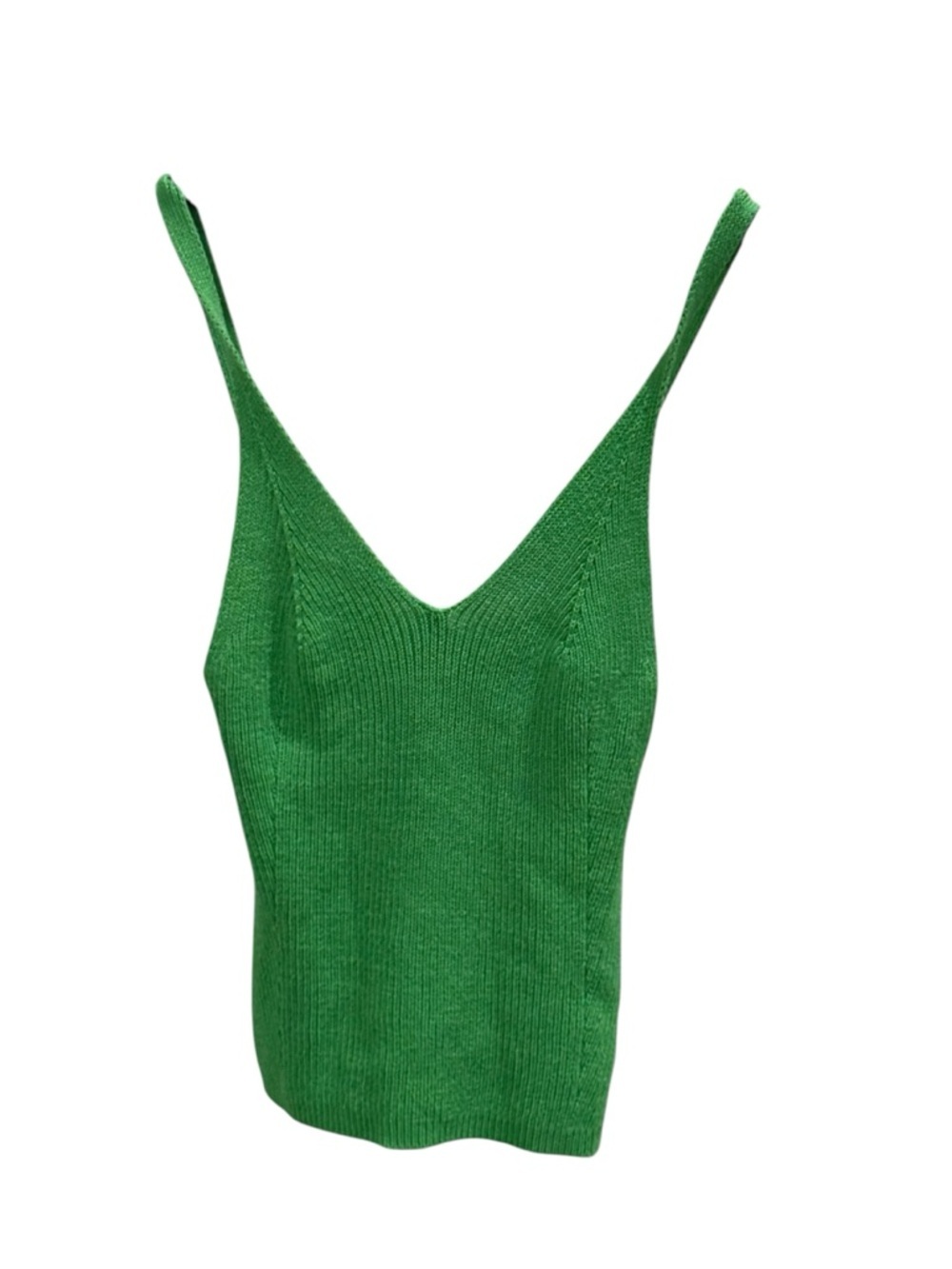 Anthropologie Maeve Emerald Green Knit Cami - Picture 6 of 8